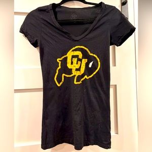 University of Colorado Women’s black v-neck